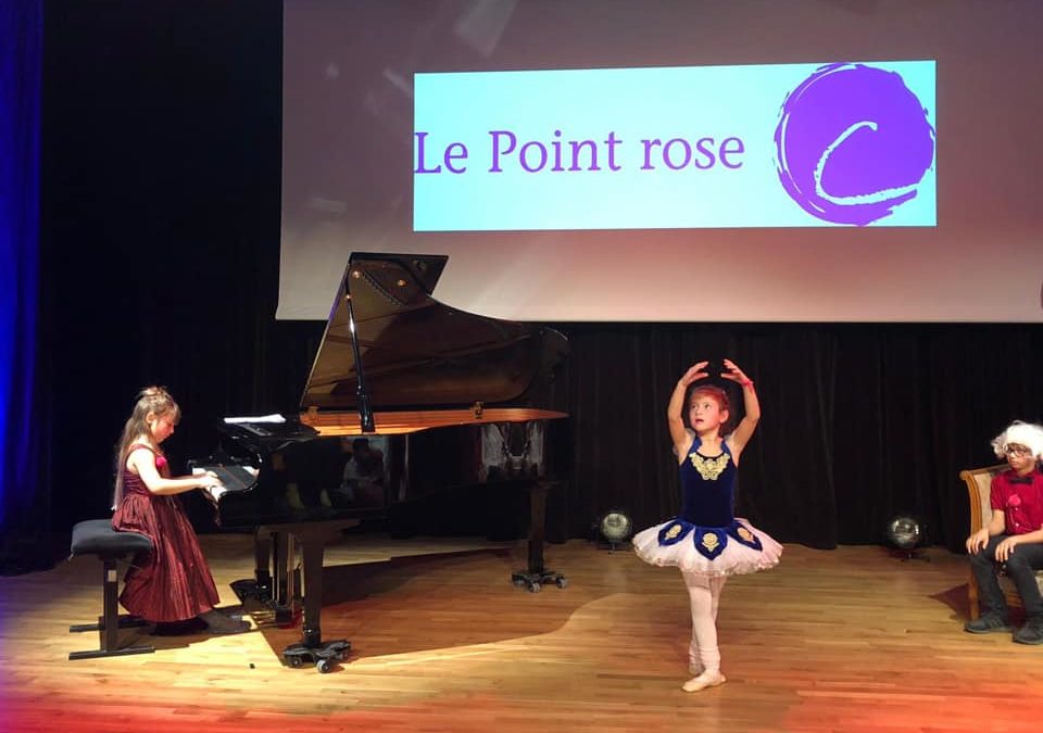 Concert caritatif cabries Le Point rose
