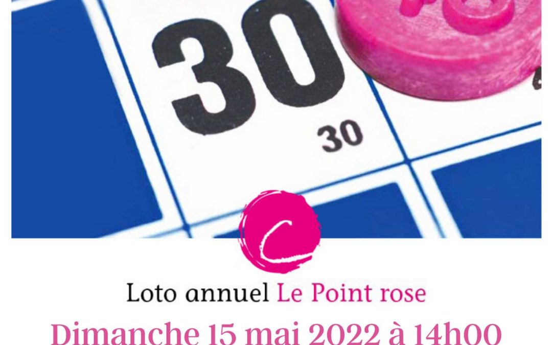 Grand Loto annuel du Point rose