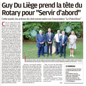 Rotary Istres et le Point rose
