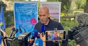 Zinédine Zidane parrain du Point rose