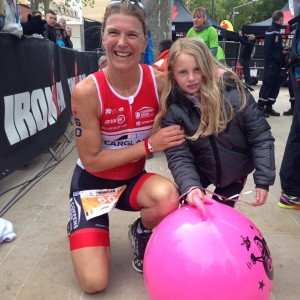 Tine Deckers (Belgique) 1ere féminine Ironman Pays d'Aix 2016